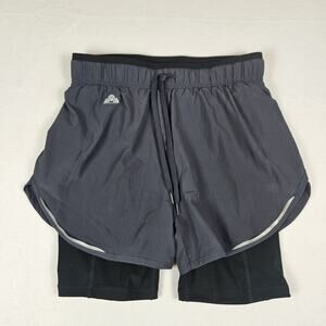 EMS Womens Techwick Shorts Performance Phone Pocket Lined Hike Active Run Size S